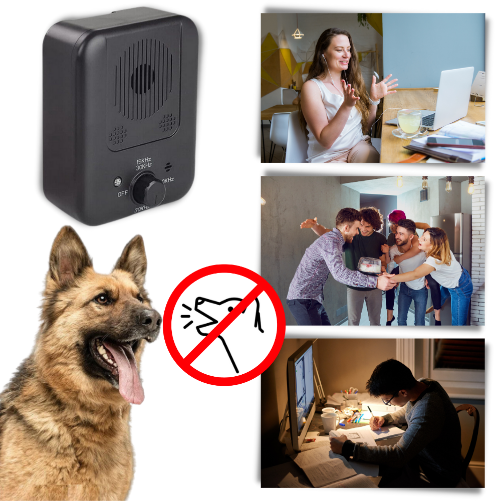 Deterrente ad ultrasuoni per l'abbaio del cane - Ozerty